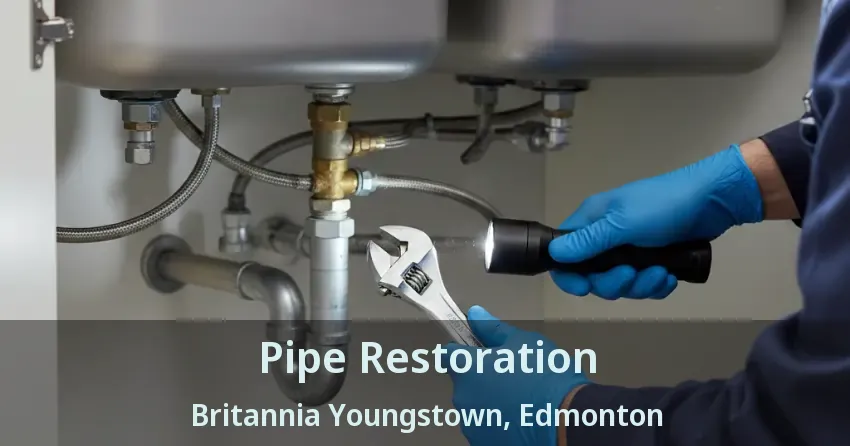 Pipe Restoration Britannia Youngstown, Edmonton - AB