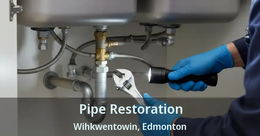 Pipe Restoration Wihkwentowin, Edmonton - AB
