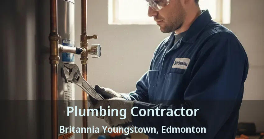 Plumbing Contractor Britannia Youngstown, Edmonton - AB