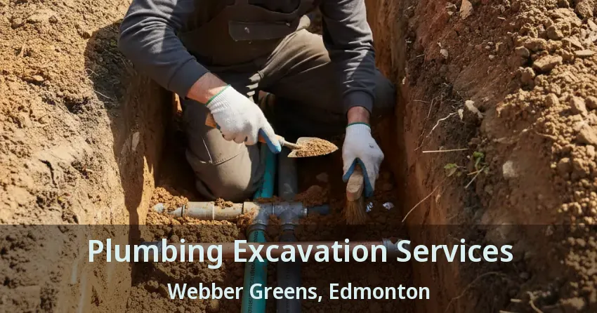 Plumbing Excavation Services Webber Greens, Edmonton - AB