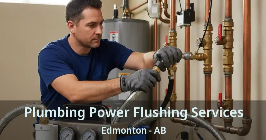 Plumbing Power Flushing Services Edmonton - AB