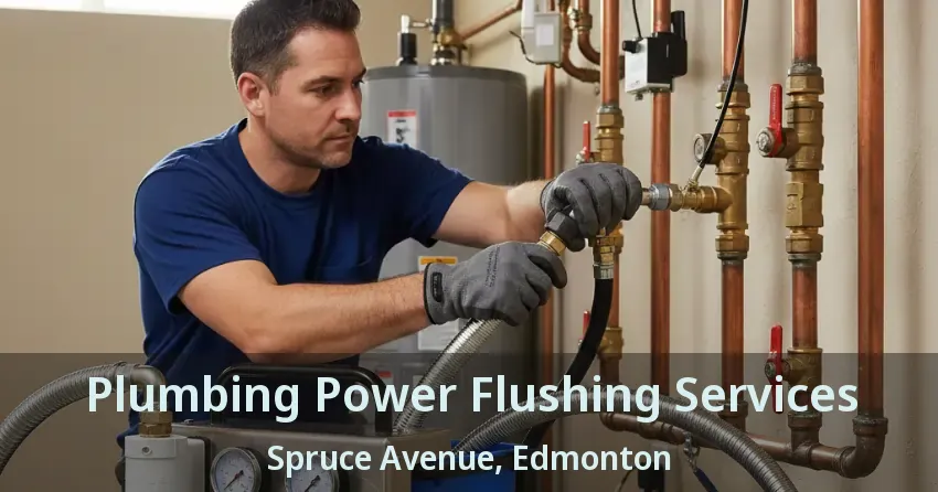 Plumbing Power Flushing Services Spruce Avenue, Edmonton - AB