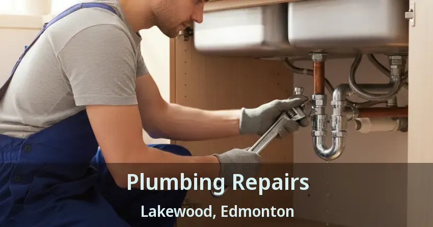 Plumbing Repairs Lakewood, Edmonton - AB