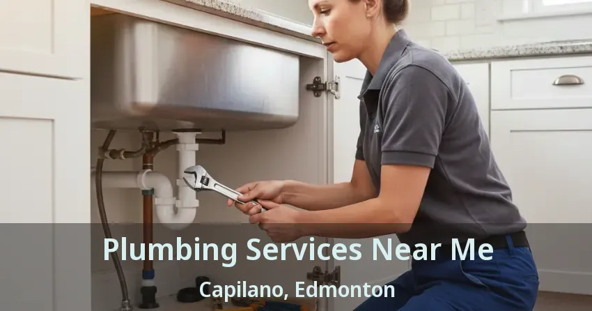 Plumbing Services Near Me Capilano, Edmonton - AB