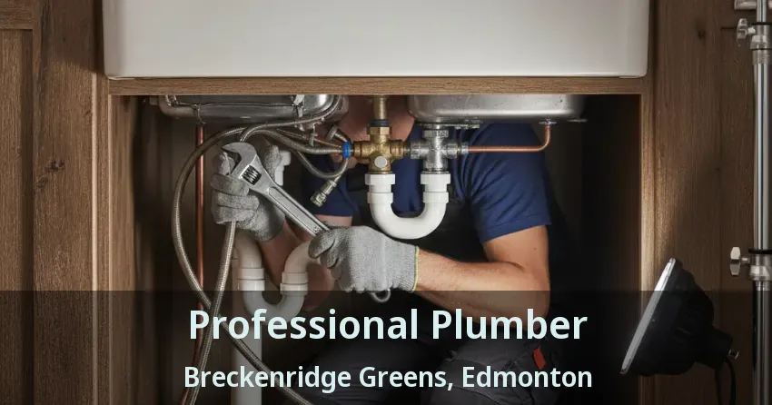 Professional Plumber Breckenridge Greens, Edmonton - AB