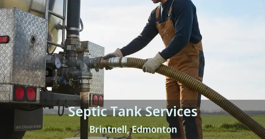 Septic Tank Services Brintnell, Edmonton - AB