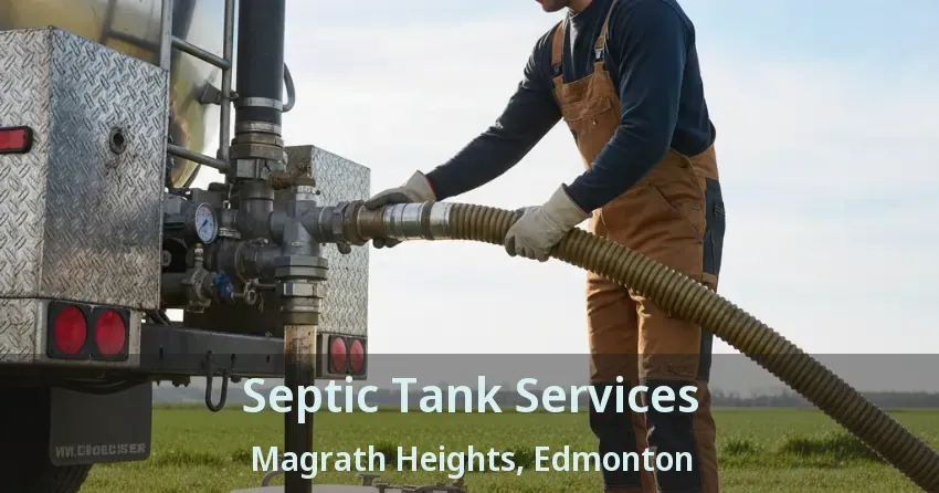 Septic Tank Services Magrath Heights, Edmonton - AB