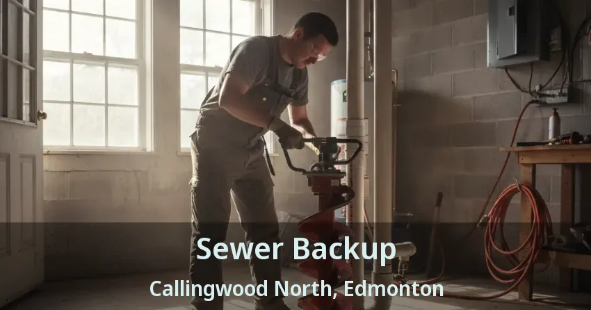 Sewer Backup Callingwood North, Edmonton - AB