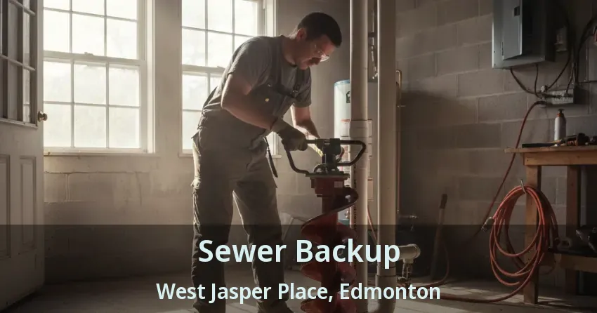 Sewer Backup West Jasper Place, Edmonton - AB