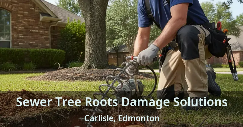 Sewer Tree Roots Damage Solutions Carlisle, Edmonton - AB