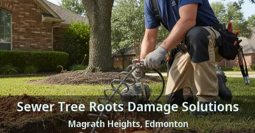 Sewer Tree Roots Damage Solutions Magrath Heights, Edmonton - AB