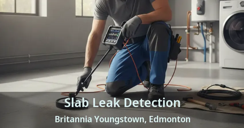 Slab Leak Detection Britannia Youngstown, Edmonton - AB