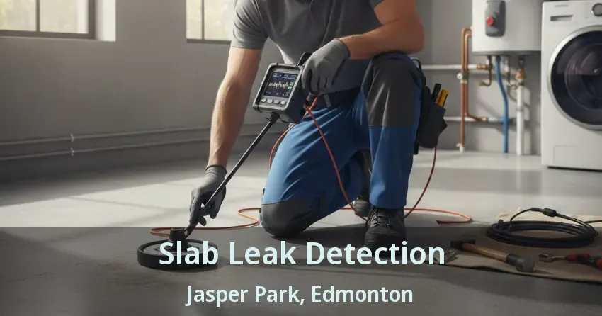 Slab Leak Detection Jasper Park, Edmonton - AB