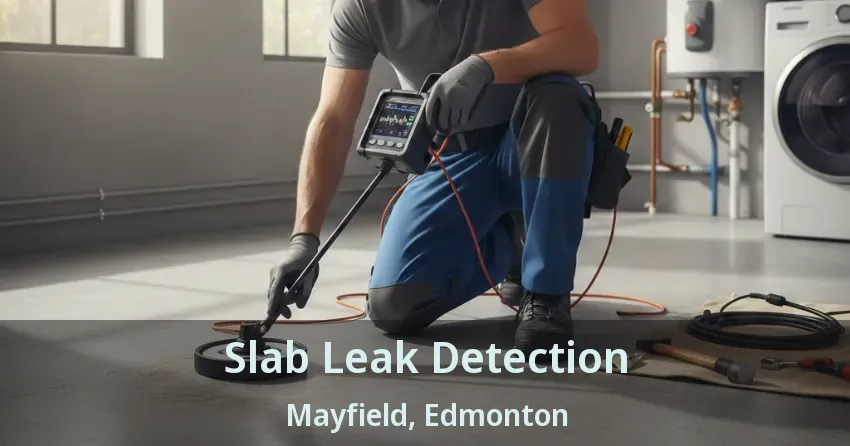 Slab Leak Detection Mayfield, Edmonton - AB
