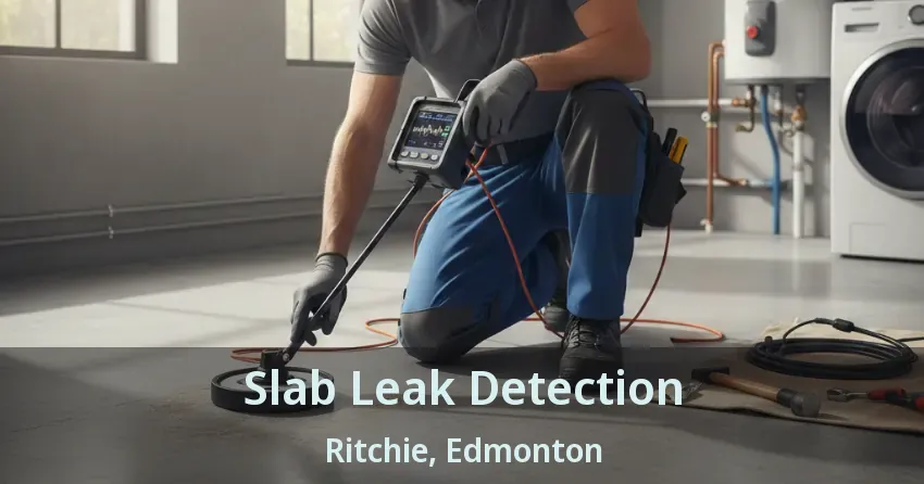 Slab Leak Detection Ritchie, Edmonton - AB