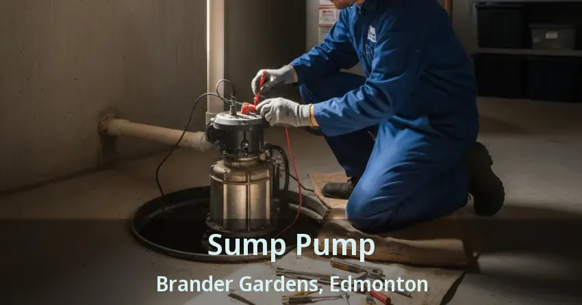 Sump Pump Brander Gardens, Edmonton - AB