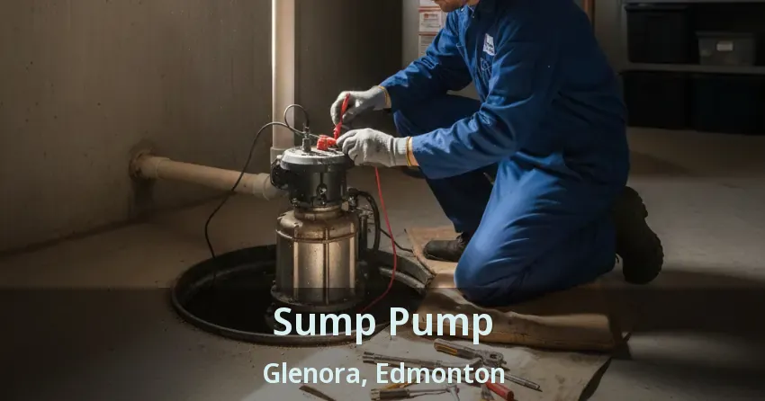 Sump Pump Glenora, Edmonton - AB