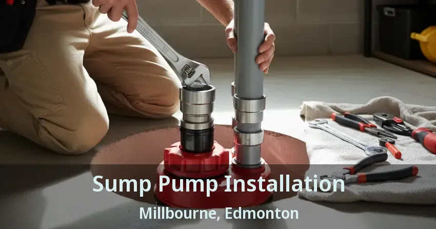 Sump Pump Installation Millbourne, Edmonton - AB