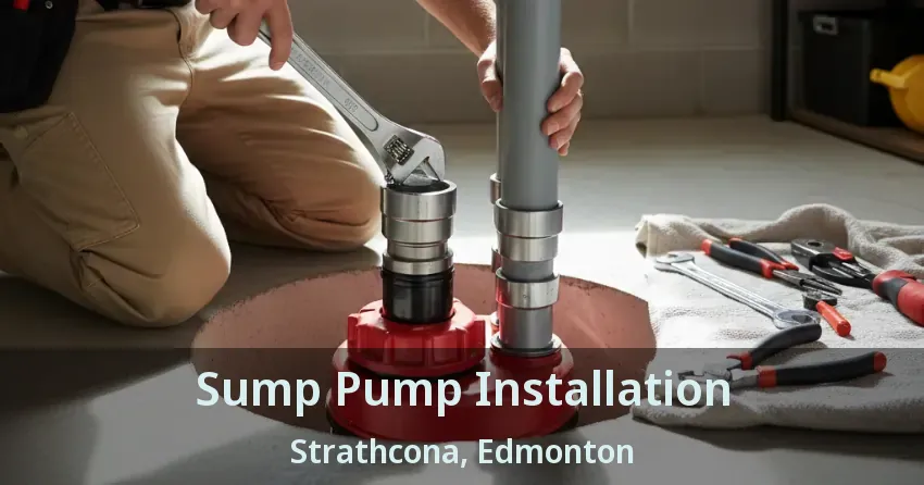 Sump Pump Installation Strathcona, Edmonton - AB