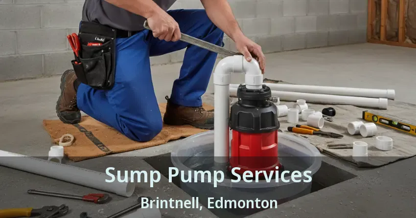 Sump Pump Services Brintnell, Edmonton - AB