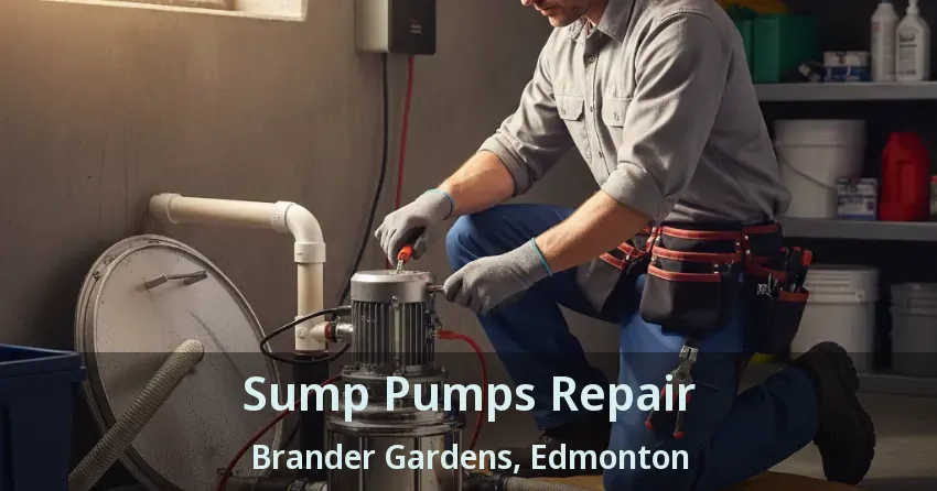 Sump Pumps Repair Brander Gardens, Edmonton - AB