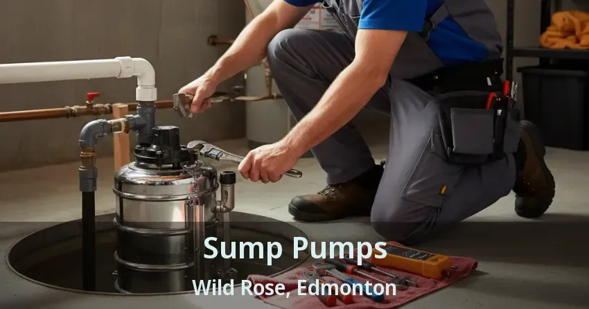 Sump Pumps Wild Rose, Edmonton - AB