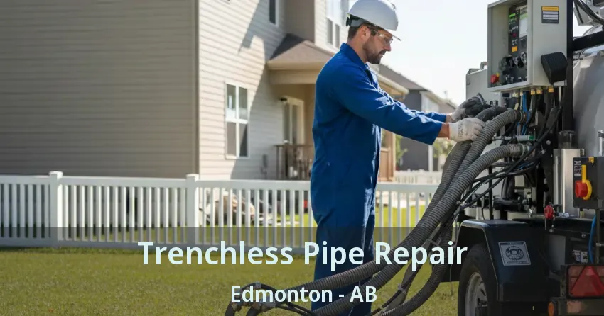Trenchless Pipe Repair Edmonton - AB