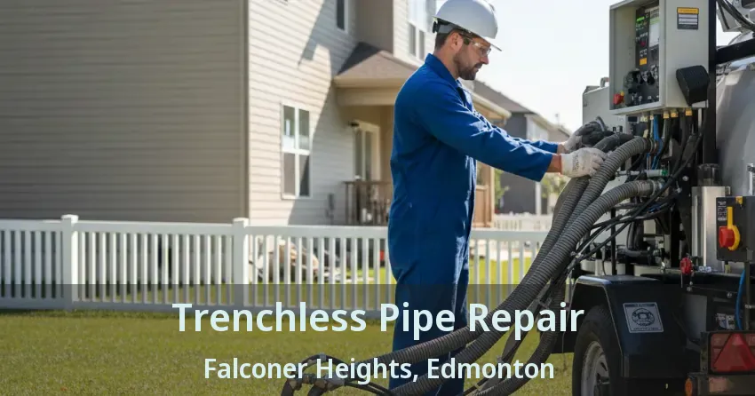 Trenchless Pipe Repair Falconer Heights, Edmonton - AB