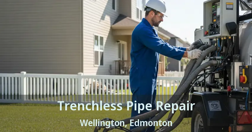 Trenchless Pipe Repair Wellington, Edmonton - AB