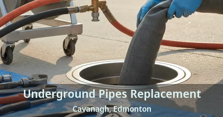 Underground Pipes Replacement Cavanagh, Edmonton - AB