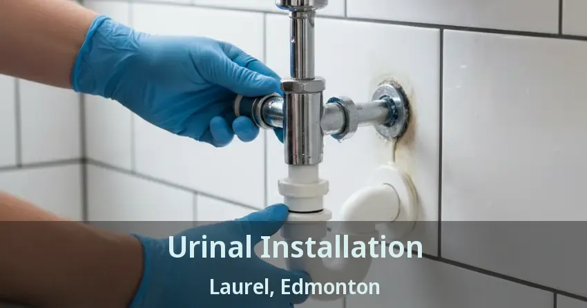 Urinal Installation Laurel, Edmonton - AB
