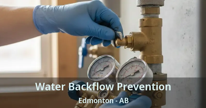 Water Backflow Prevention Edmonton - AB
