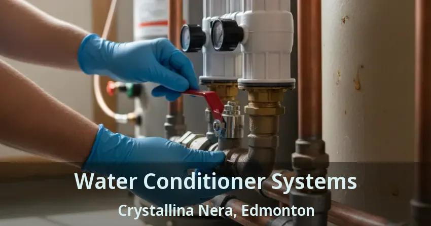 Water Conditioner Systems Crystallina Nera, Edmonton - AB
