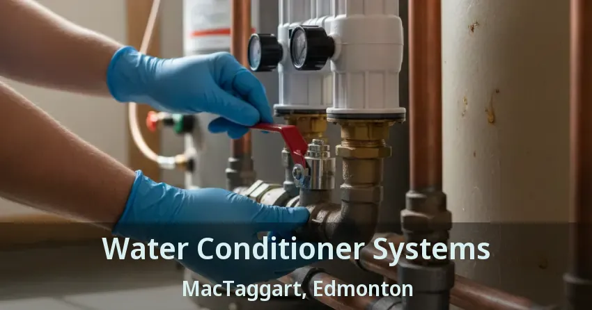 Water Conditioner Systems MacTaggart, Edmonton - AB