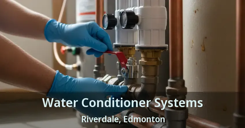Water Conditioner Systems Riverdale, Edmonton - AB