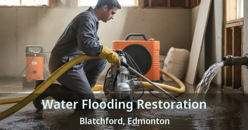 Water Flooding Restoration Blatchford, Edmonton - AB