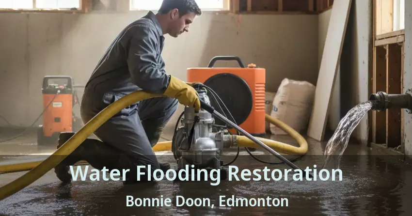 Water Flooding Restoration Bonnie Doon, Edmonton - AB
