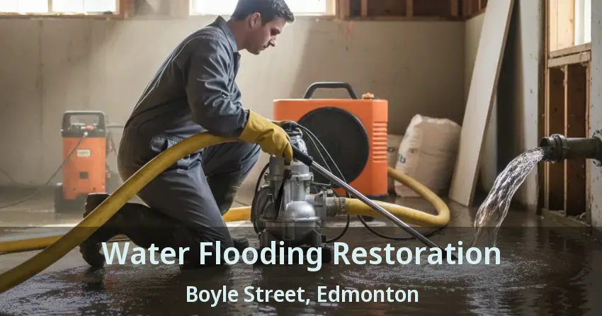 Water Flooding Restoration Boyle Street, Edmonton - AB
