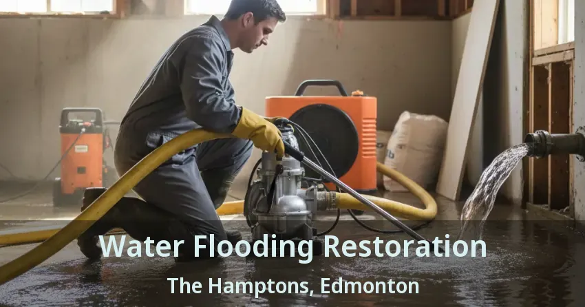 Water Flooding Restoration The Hamptons, Edmonton - AB