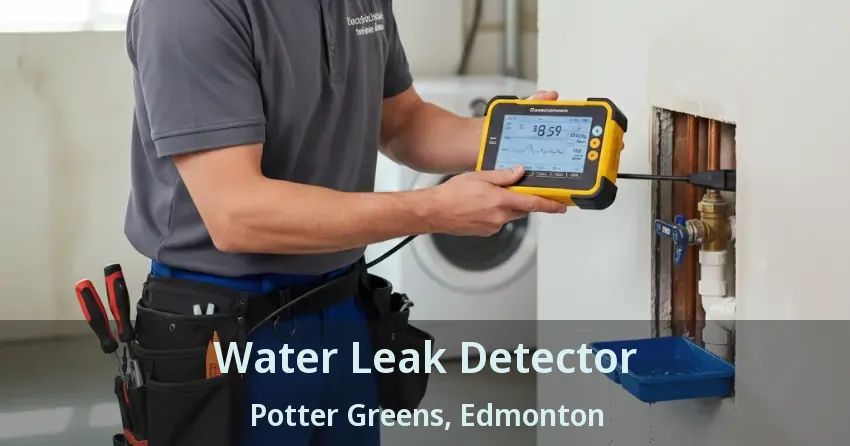 Water Leak Detector Potter Greens, Edmonton - AB