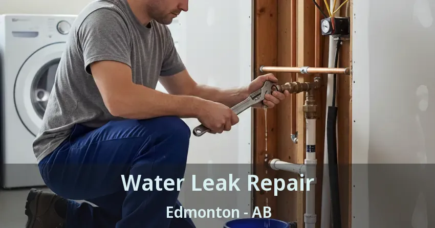 Water Leak Repair Edmonton - AB