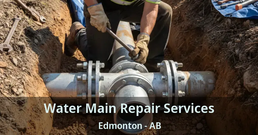 Water Main Repair Services Edmonton - AB