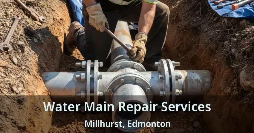 Water Main Repair Services Millhurst, Edmonton - AB