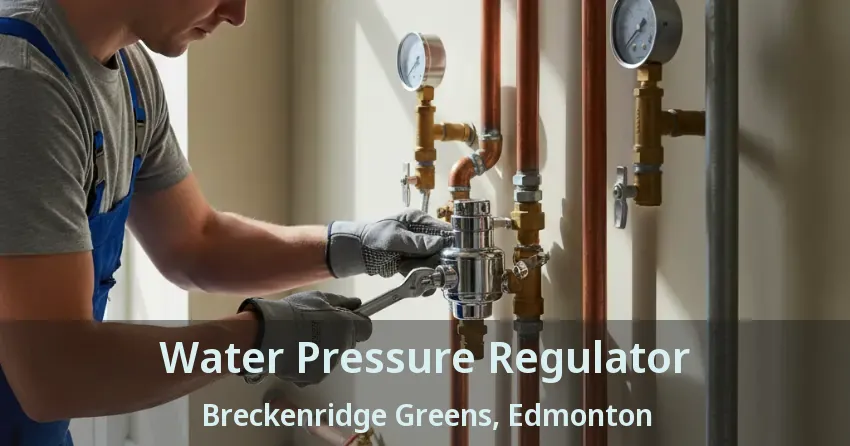 Water Pressure Regulator Breckenridge Greens, Edmonton - AB