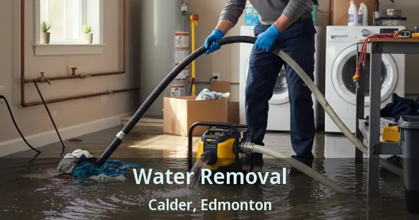 Water Removal Calder, Edmonton - AB