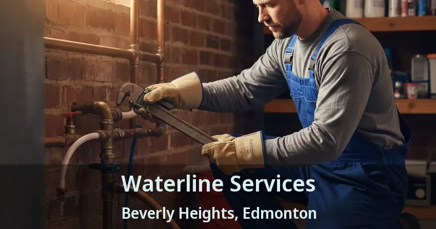 Waterline Services Beverly Heights, Edmonton - AB