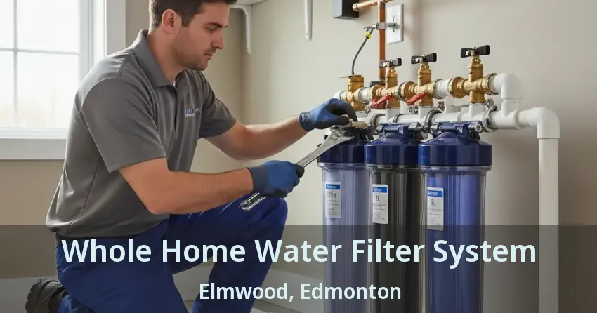 Whole Home Water Filter System Elmwood, Edmonton - AB