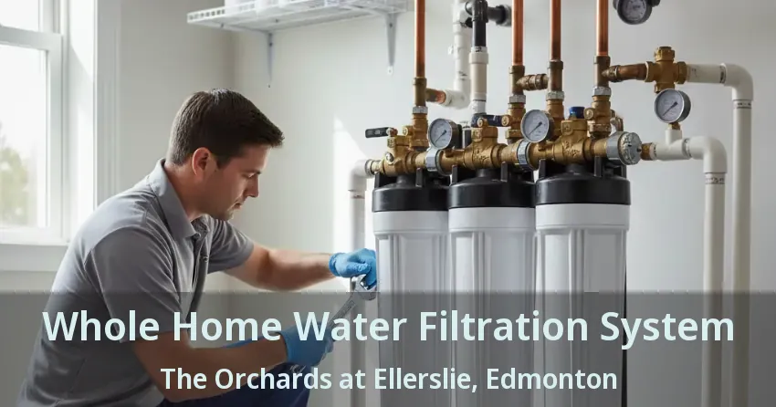 Whole Home Water Filtration System The Orchards at Ellerslie, Edmonton - AB