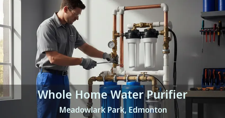 Whole Home Water Purifier Meadowlark Park, Edmonton - AB